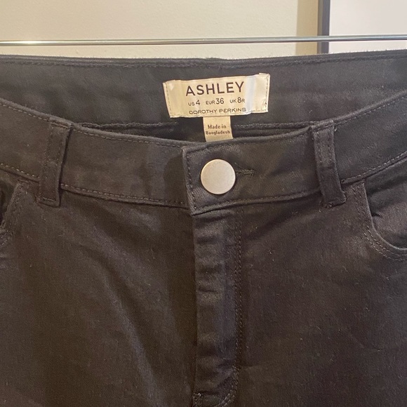 Dorothy Perkins Black Skinny Jeans sz 4 - Picture 2 of 5